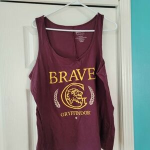 Gryffindor "Brave" Tank Top By Torrid Size 2